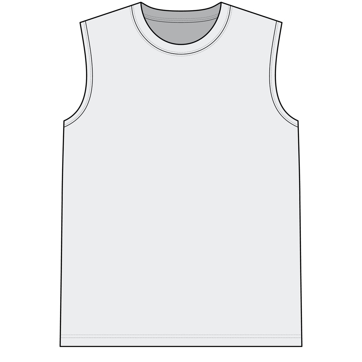 PBL Compression Muscle Tee — Lightweight Sleeveless Athletic Shirt - Pursue Better Living