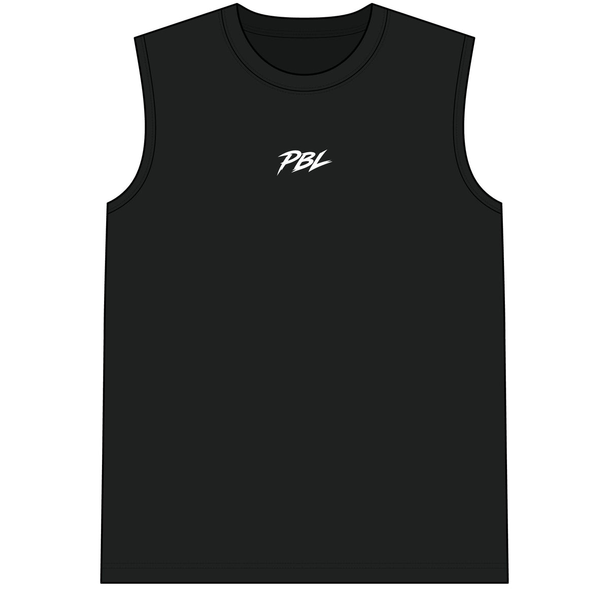 PBL 'Pursue Better Living' Muscle Tee — Black Compression Workout Shirt - Pursue Better Living