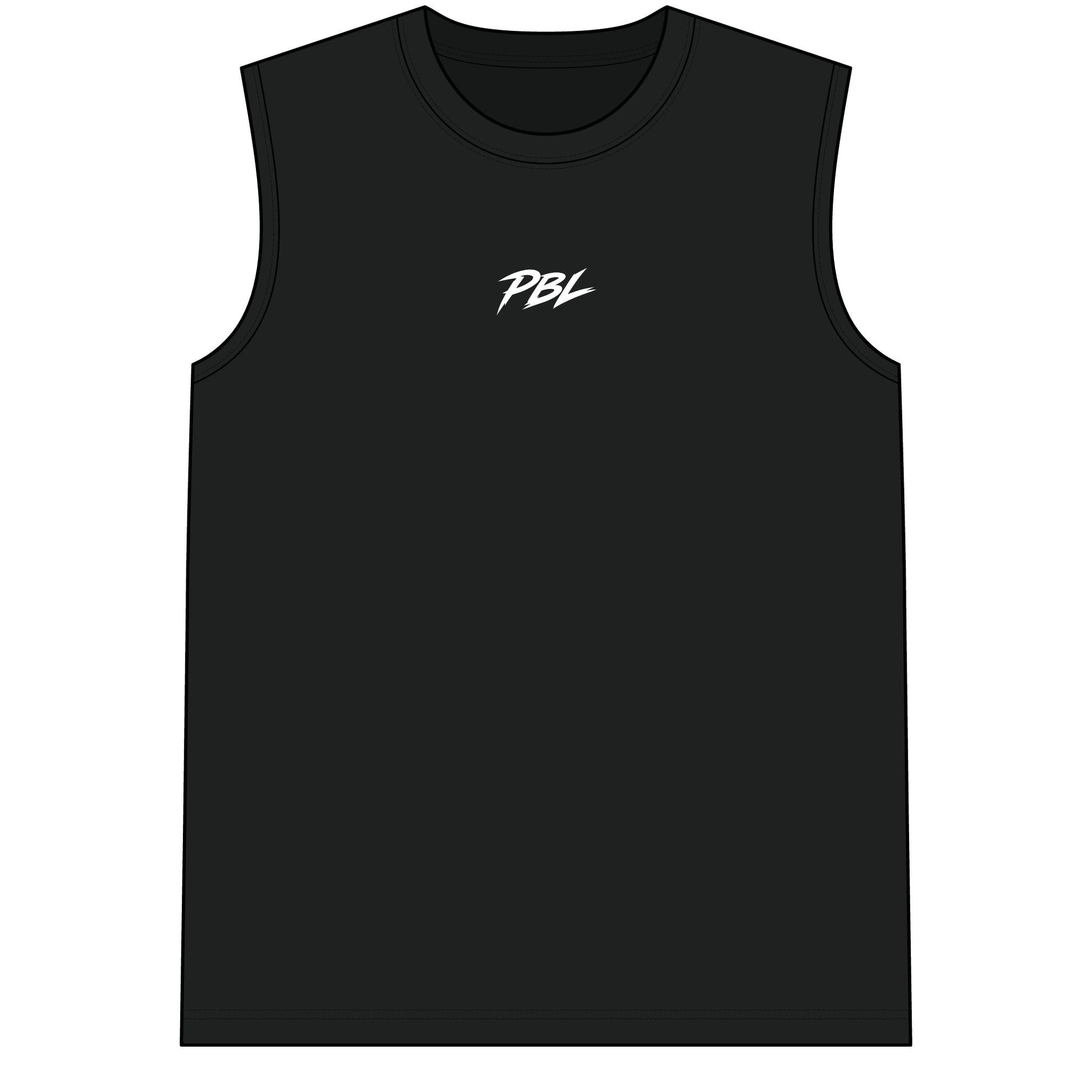 PBL 'Pursue Better Living' Muscle Tee — Black Compression Workout Shirt - Pursue Better Living