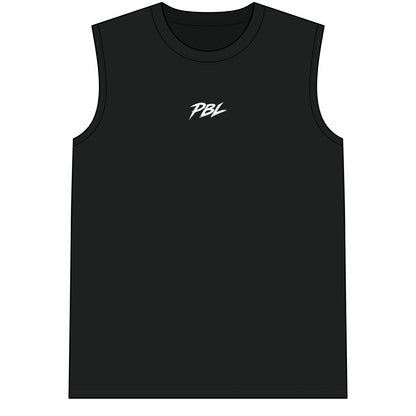 PBL 'Pursue Better Living' Muscle Tee — Black Compression Workout Shirt - Pursue Better Living