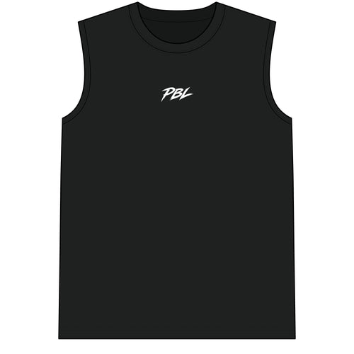 PBL 'Pursue Better Living' Muscle Tee — Black Compression Workout Shirt - Pursue Better Living