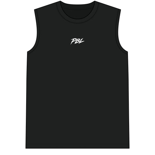 PBL 'Pursue Better Living' Muscle Tee — Black Compression Workout Shirt - Pursue Better Living