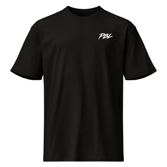 PBL Pursuit Club Minimal Black Tee - Pursue Better Living