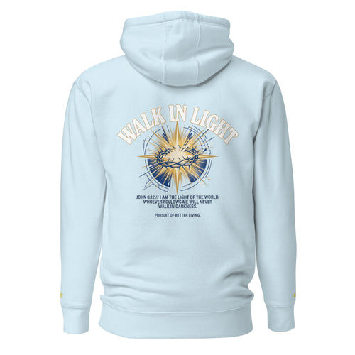 Walk In Light 8:12 Premium Hoodie - Pursue Better Living