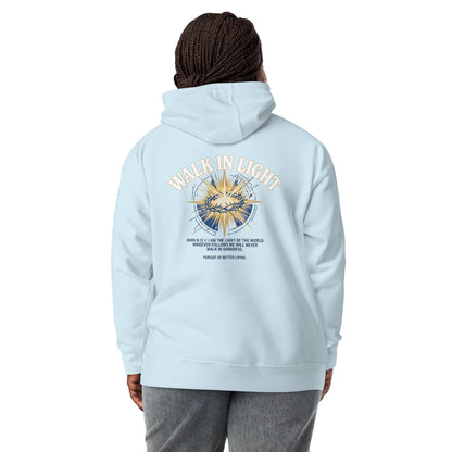 Walk In Light 8:12 Premium Hoodie - Pursue Better Living